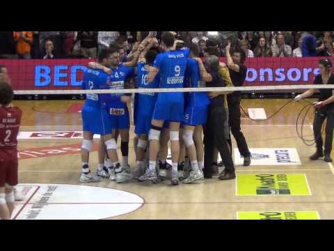 MATCHPUNT PRECURA ANTWERPEN - KNACK ROESELARE PLAY OFF 4 : 1-3