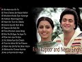 Best Of Rishi Kapoor And Neetu Singh OLD Evergreen Hindi Songs Bollywood By Nisha Music India