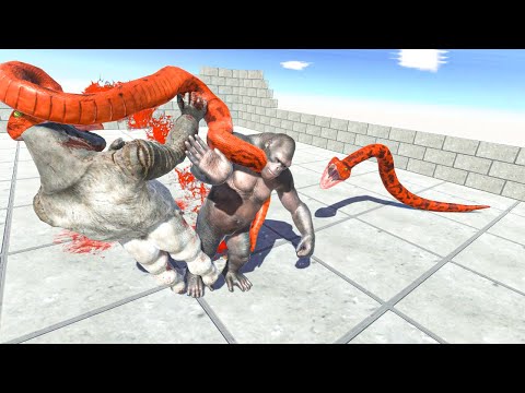 NEW GORO and OLD GORO VS 2x EVERY UNITS - Animal Revolt Battle Simulator