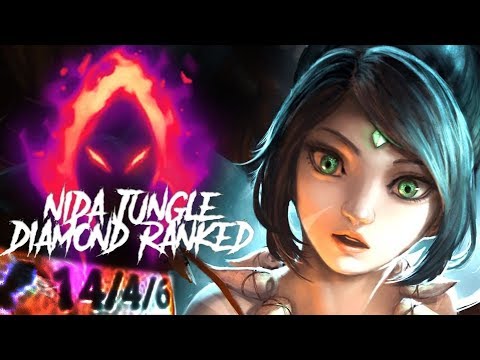 NIDALEE OP!! Ranked diamond jungle - League of Legends ITA gameplay