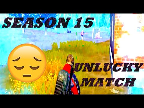 SEASON 15 FIRST MATCH UNLUCKY | PUBG MOBILE TAMIL