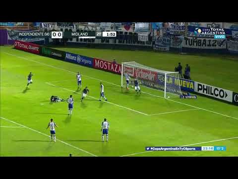 Independiente Rivadavia 1 - 0 Midland – Gol de Asenjo – Copa Argentina 2019