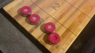 Champion 14ft shuffleboard table - FOR SALE www.hiattauctionservice.hibid.com