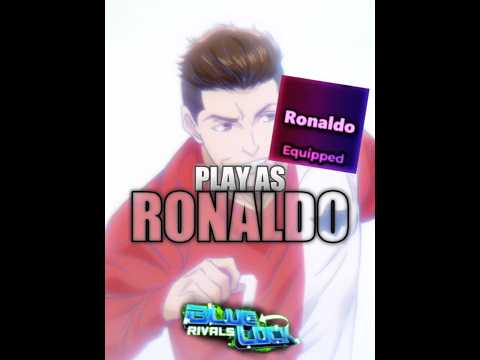 Play as RONALDO in Blue Lock: Rivals | #bluelock #bluelockrivals #roblox