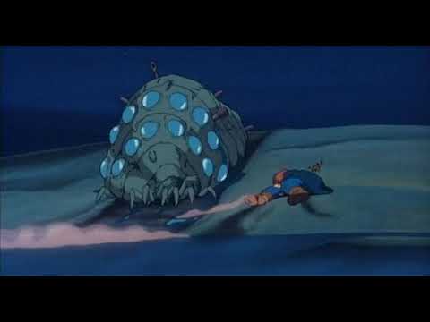 Nausicaa save ohmu to help scenes