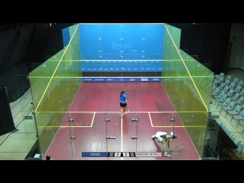 Simon Warder Memorial 2018 -Women's Round 1 - Cristina Gomez (ESP) vs Bruna Marchesi Petrillo (BRA)