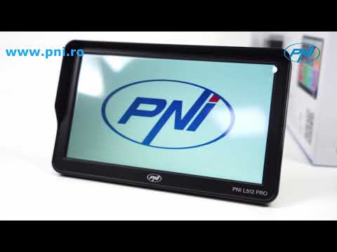 PNI L512 PRO GPS navigation system with sun visor English version
