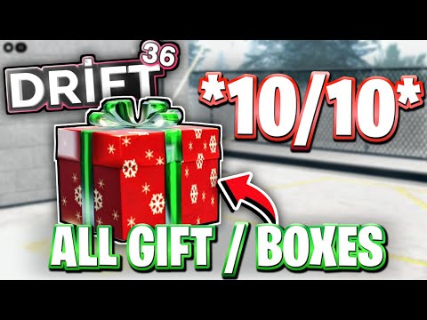 🎁*REAL* ALL 10 GIFT LOCATIONS IN DRIFT 36! ROBLOX DRIFT 36 CHRISTMAS EVENT UPDATE 2025