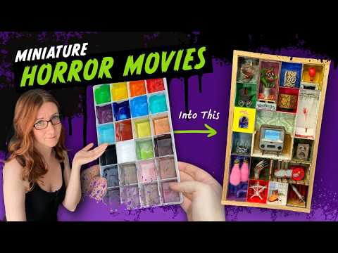 Haunted Horror Holes - Inside a Paint Tray