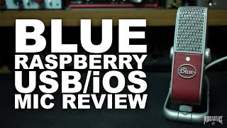 Video thumbnail for Blue Raspberry USB & iOS Mic Review / Test by Podcastage