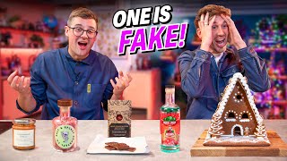Chef Reviews 'Luxury' Christmas Food Products… But One is Fake!