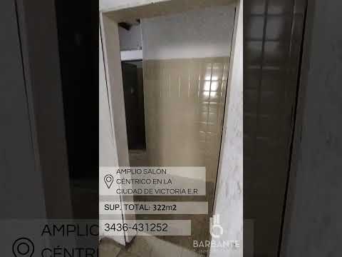 Vendemos salón Céntrico en Victoria Entre Ríos.‼️‼️‼️🏢🏫🛕