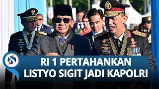 Ini Alasan Khusus Prabowo Pertahankan Listyo Sigit Kapolri, RI 1 Bagikan Bintang Kehormatan