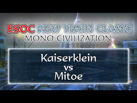 [AoE3] Kaiserklein vs Mitoe − Round of 8 − ESOC New Year's Classic