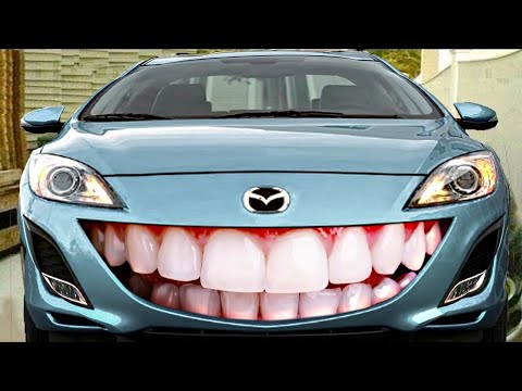 3 , 2 , 1 Go..! Car Nose Swap meme compilation 😁