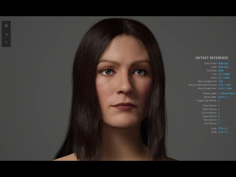 Evan Rachel Wood - MetaHuman. WestWorld Christina and Dolores