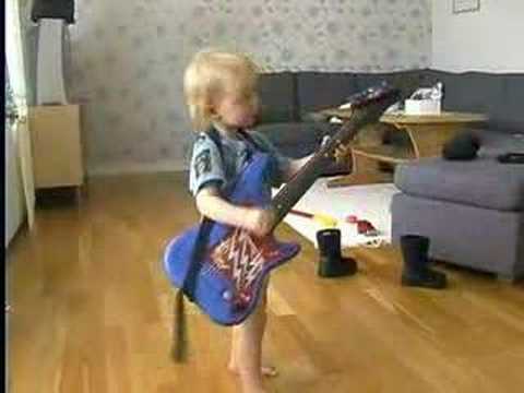 Heavy Metal Robin - Baby Rock Guitar