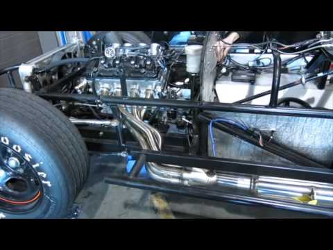 Hayabusa Powered Thunder Roadster First Warm Up