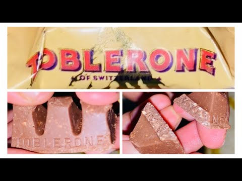 Mini Toblerone || Toblerone Unwrapping || Toblerone || Swiss Chocolate || Chocolate Lover || #shorts