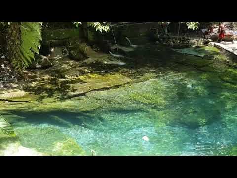 pemandian pancur napitu di gunung berkat bandar pulau