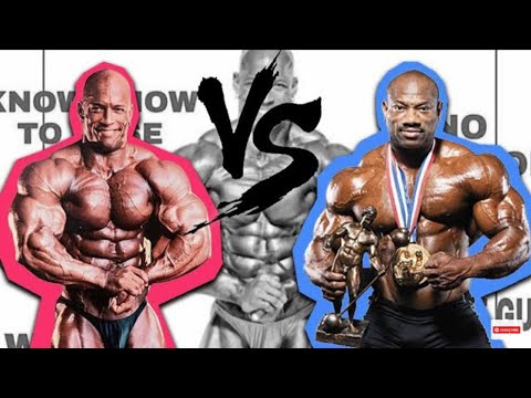 *SHAWN RAY* At The 1999 Mr. Olympia V.S *DEXTER JACKSON* At The 2009 Mr. Olympia!!