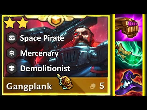 Gangplank Need to Nerf! | TFT Set 3.5 Galaxy Revival