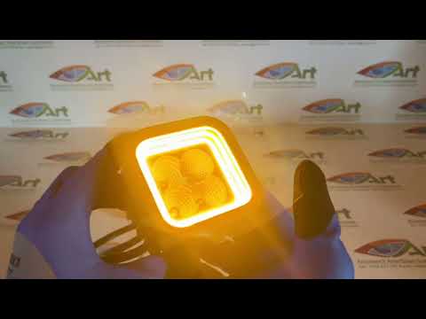 Proiector de lucru cu DRL Galben/Rosu 3 inchCod produs: L554