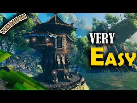 Ho costruito una torre magica medievale EPICA a Valheim... Ecco come costruirla