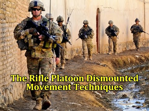 The Rifle Platoon Dismounted Movement Techniques | Vintage US Army Film