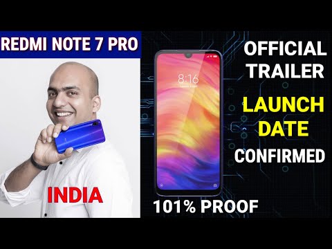 Redmi note 7 pro - Official trailer & launch date in India Confirmed