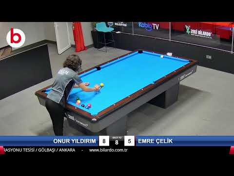 ONUR YILDIRIM & EMRE ÇELİK Bilardo Maçı - 