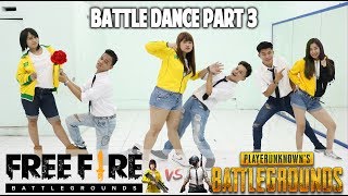 Download lagu BATTLE DANCE FREE FIRE vs PUBG PART 3 - DJ HANING REMIX - TAKUPAZ DANCE CREW mp3