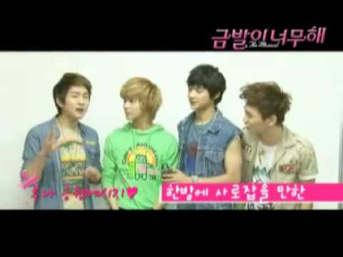 [shinee sub] SM town message for f(x) Luna! Legally Blonde Musical 금발이너무해