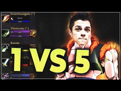 XARYU 1 VS 5 PLAYERS