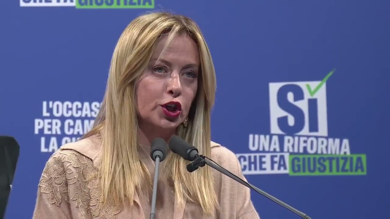 MELONI: "GIUSTIZIA SURREALE, TOLGONO I FIGLI A CHI VIVE NEL BOSCO MA LIBERANO CHI DEVASTA LE CITTA"