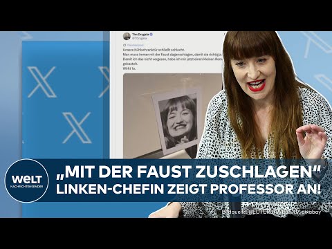 LINKE: Strafanzeige gegen Jura-Professor – Linken-Chefin Reichinnek sieht Gewaltverherrlichung