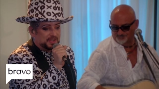 RHOBH: Boy George Performs for the Housewives (Season 7, Episode 8) | Bravo