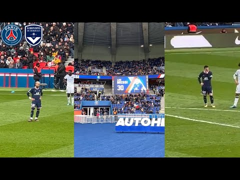 Messi And Neymar Getting Booed And Insulted By The PSG Fans During Game Against Bordeaux