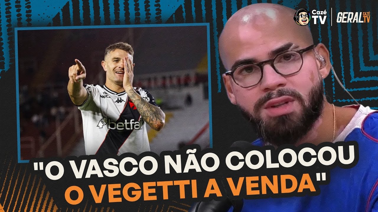 VEGETTI FICA, SAF E PROPOSTA POR BRENNER! PEDROSA TRAZ AS NOVIDADES DO VASCO | GERAL CAZÉTV