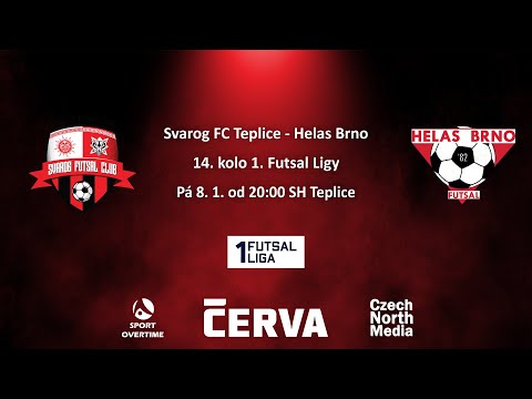 Svarog FC Teplice - Helas Brno (14. kolo 1. FUTSAL Ligy)