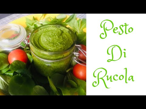 Ricetta “Pesto di rucola” FACILE e VELOCE easy recipe