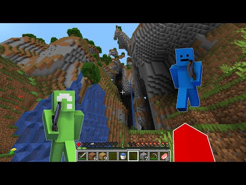 Minecraft Manhunt but its on an AMPLIFIED world?