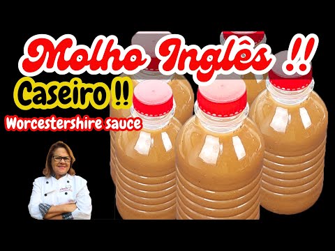 COMO FAZER MOLHO INGLÊS (WORCESTERSHIRE SAUCE) CASEIRO. RECEITA FÁCIL!