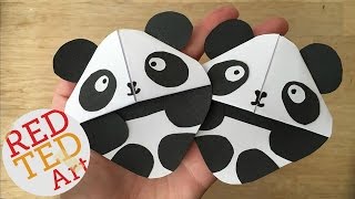 HOW TO: Adorable Panda Bookmarks