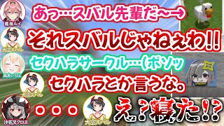 わちゃわちゃ6期生とボケを全て拾いきるスバル、ホロ鯖大空サークル案内まとめ【ホロライブ 切り抜き動画 大空スバル マイクラ 鷹嶺ルイ 沙花叉クロヱ 博衣こより 風真いろは ラプラス・ダークネス】