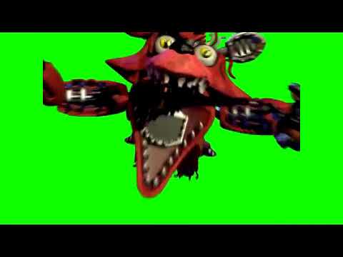 Five Nights At Freddy's - Foxy Jumpscare (Green Screen) – CreatorSet