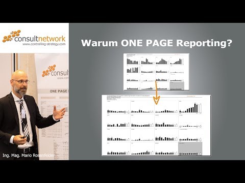 Warum ONE PAGE Reporting?