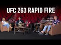 Who's Evolved More Since First Fight: Adesanya or Vettori? | UFC 263 Rapid Fire