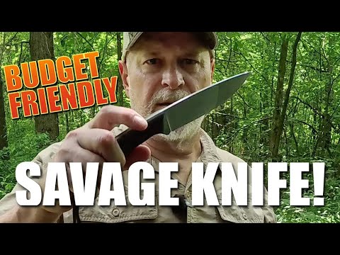 Best NEW Bushcraft Survival Knife Under $50 - BPS Savage