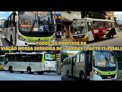 Todos Os Prefixos Da Viação Nossa Senhora De Lourdes (Parte 11-Final)